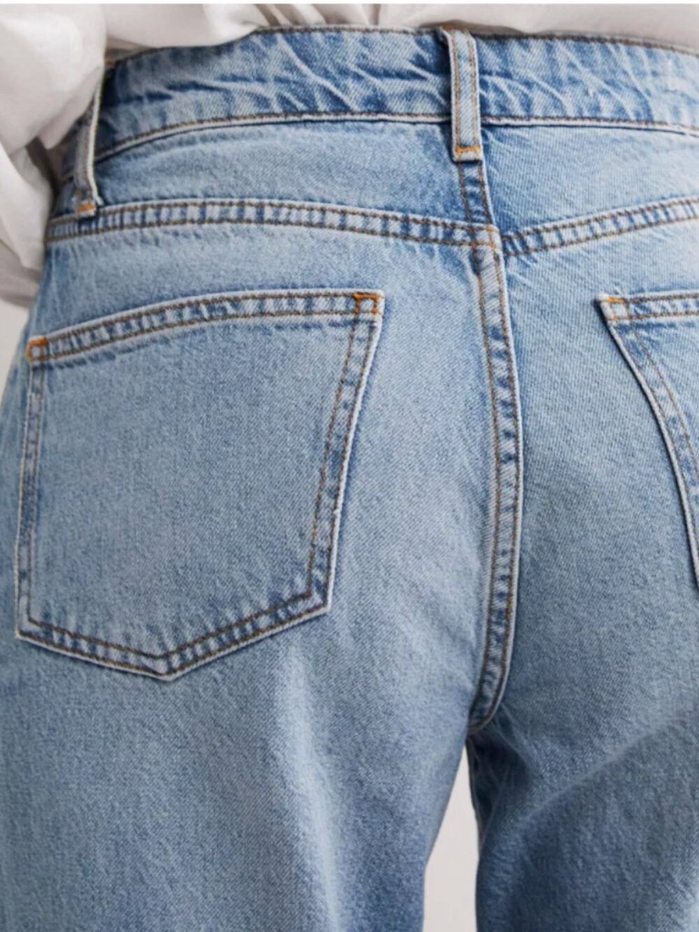 NEVER WORN- Boden Denim Women’s US 4- Blue Relaxed Straight Jeans- Style #R0189 - Picture 3 of 8